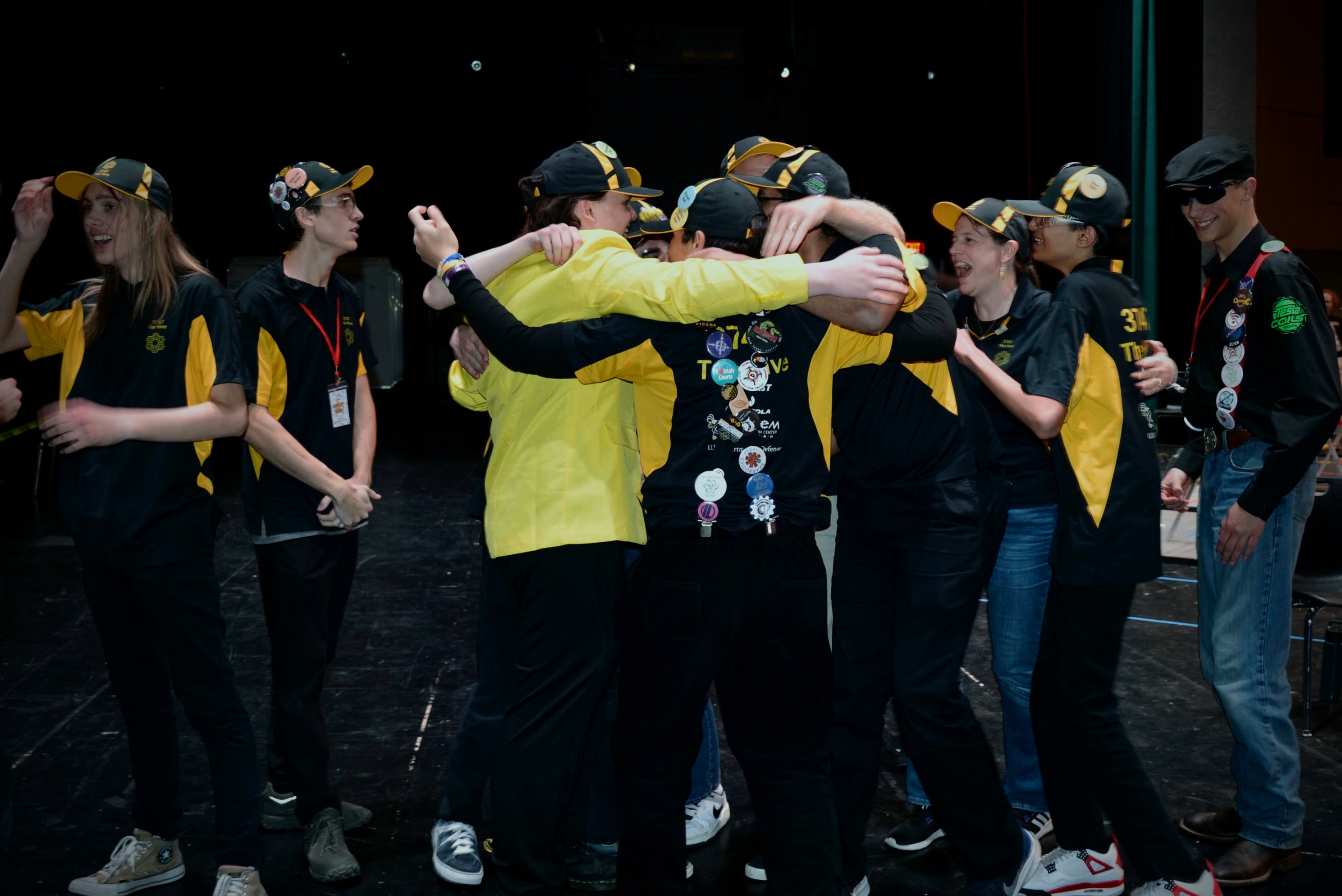 The Hive 3747 celebrating after winning the 2024 Utah Championship.